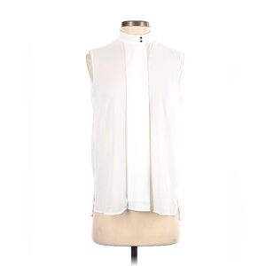 Mango Lightweight Sleeveless White Blouse